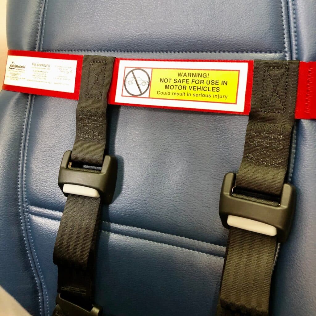 The CARES Kid's Fly Safe Harness is a toddler travel essential. 