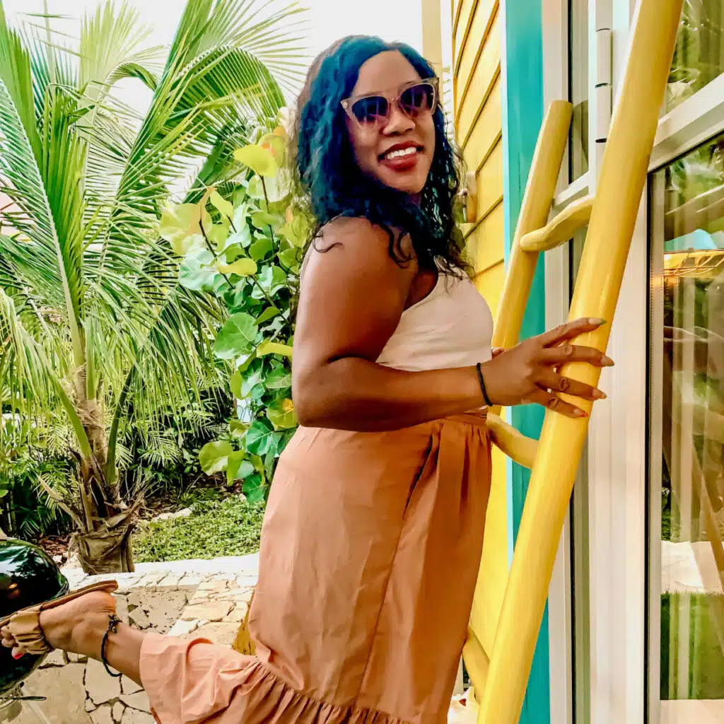 Enjoying my time in a 1-Bedroom Casita at the Boardwalk Boutique Hotel Aruba.
