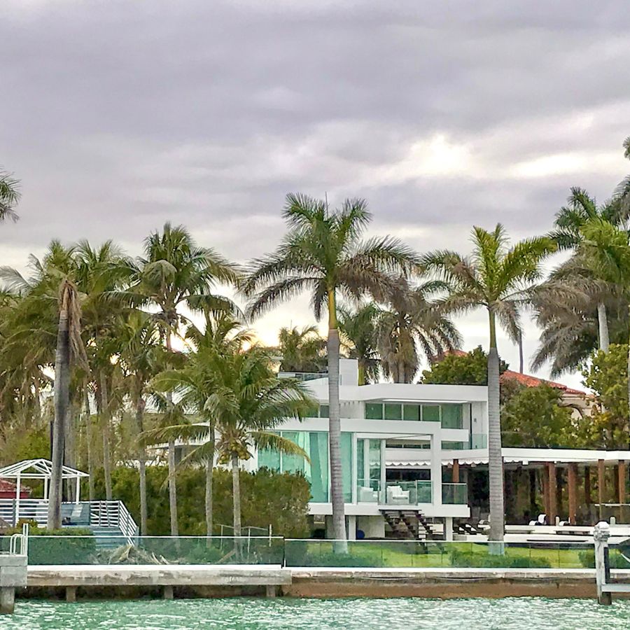 A house on Millionaire's Row in Miami. 