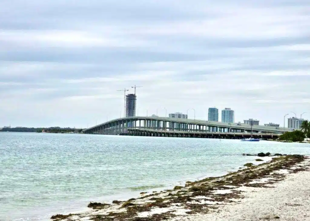Virginia Key Beach, one of the best beaches in Miami for families 