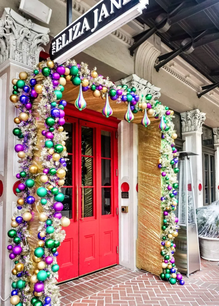 The entranceway of The Eliza Jane Hotel.
