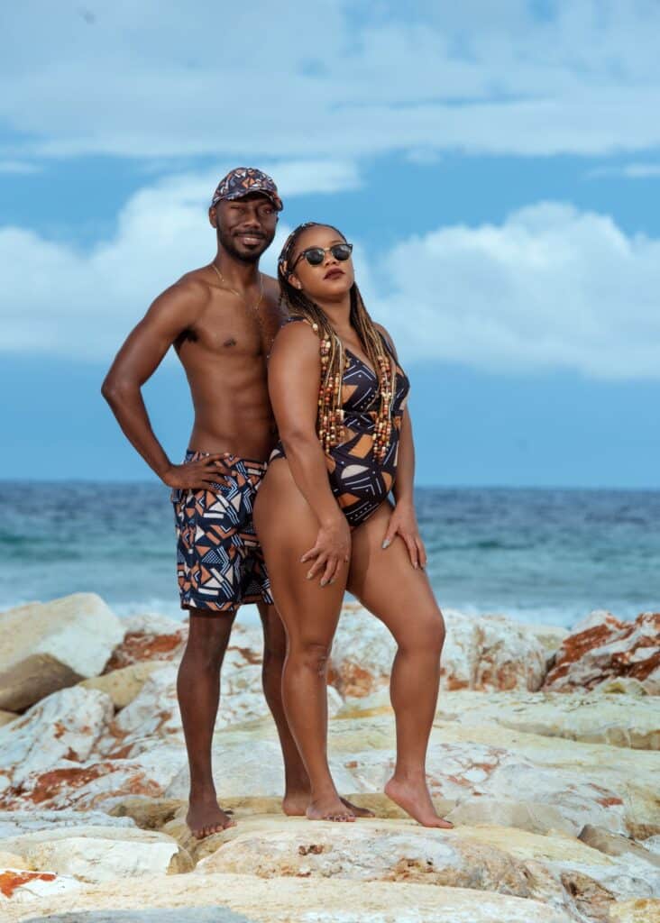 Beach photoshoot in Jamaica. Don't forget to include a few beach swimsuits in your Jamaica packing list for beautiful photoshoots