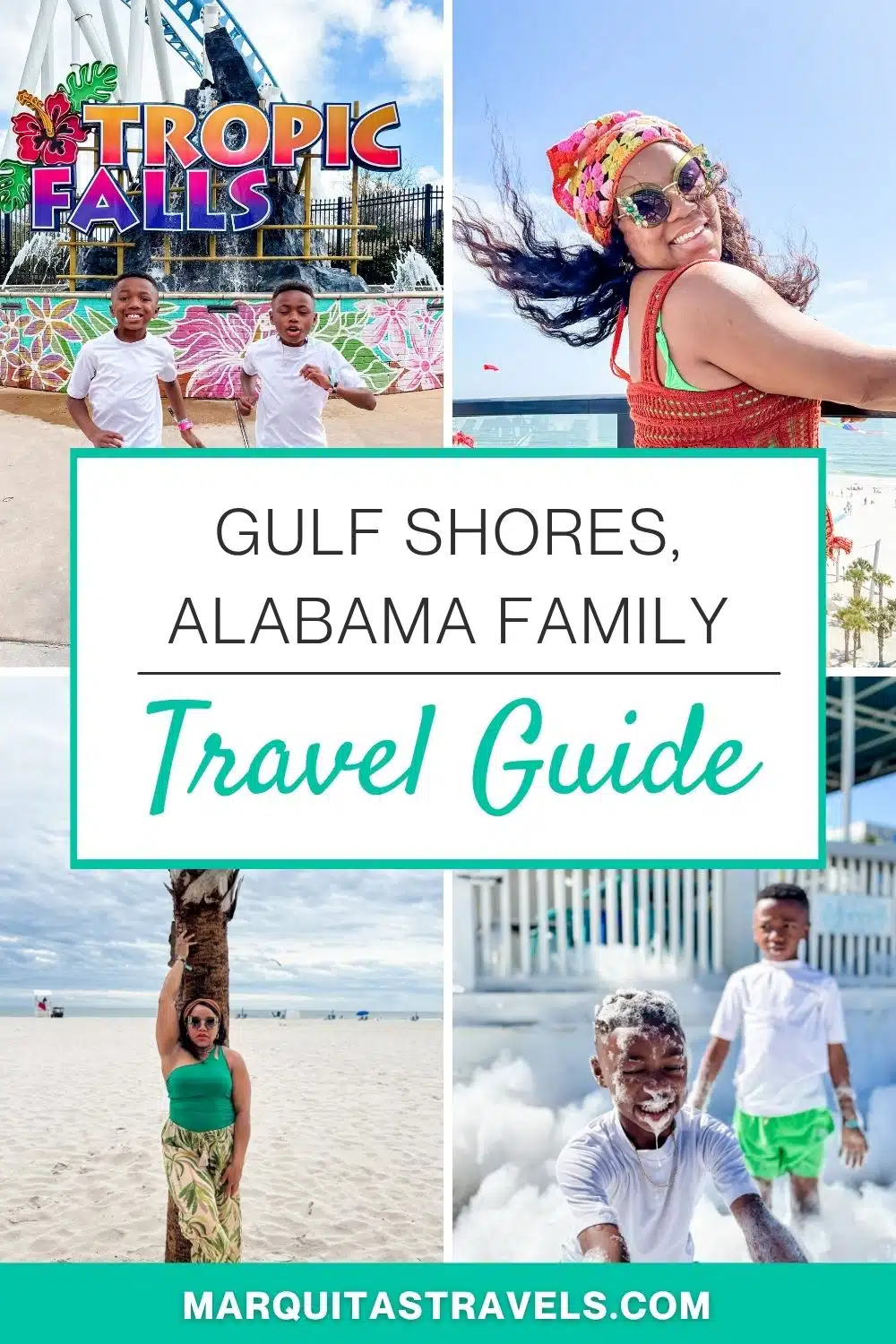 Pinterest pin for what to do in Gulf Shores with kids.